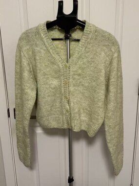 Lime Green Cardigan